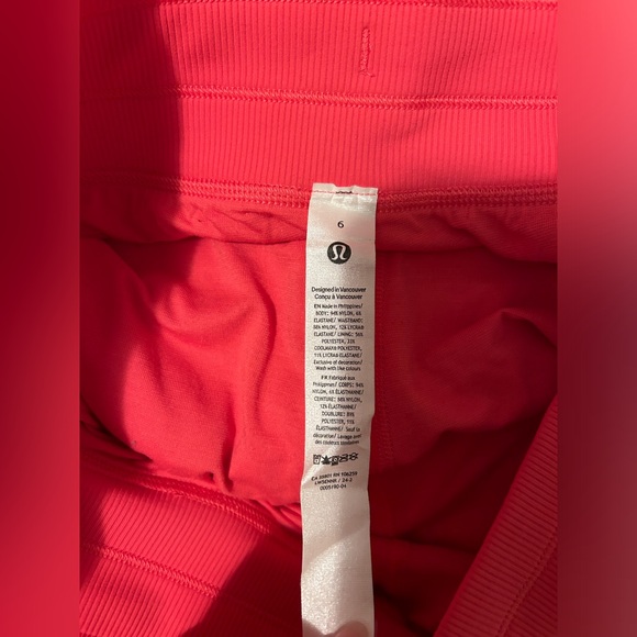 LULULEMON Dance Studio Mid Rise Pant (regular length)
size 6 
color glaze pink - Picture 3 of 6